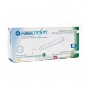 Tampones 100%Algodon Farmaconfort (Super 14 U)