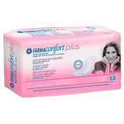 Compresas de algodon farmaconfort plus normal 12 unidades - farmaconfort plus