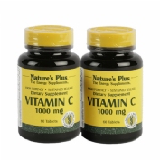VITAMINA C 1000MG 60 CMP. PACK 2 UNIDADES NATURE'S PLUS