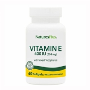 VITAMINA E 400 UI 60 PER. NATURE'S PLUS
