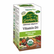 Vitamina D3 Garden Natures Plus 60 comprimidos