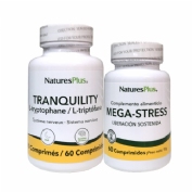 Pack oferta Mega-Stress 60cmp + Tranquility  60cmp Nature’s Plus