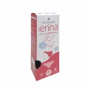 Braga Menstrual - Enna Dia (1 unidad talla 2 flujo medio color negro)
