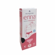 Braga Menstrual - Enna Noche (1 unidad talla l flujo abundante color negro)
