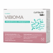 Cumlaude lab: vibioma 14 sobres 3 g sabor melocoton