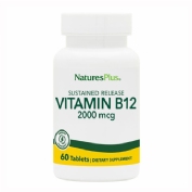Natures Plus Vitamin B-12 2000 MCG 60 comprimidos