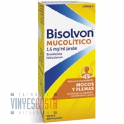 BISOLVON MUCOLITICO 1,6 mg/ ml JARABE, 1 frasco de 200 ml