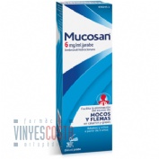 MUCOSAN 6 MG/ML JARABE, 1 frasco de 250 ml