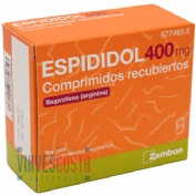 ESPIDIDOL 400 mg COMPRIMIDOS RECUBIERTOS, 18 comprimidos