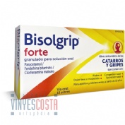 BISOLGRIP FORTE GRANULADO PARA SOLUCION ORAL , 10 sobres