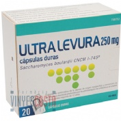 ULTRA-LEVURA 250 MG CAPSULAS DURAS , 20 cápsulas