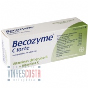 BECOZYME C FORTE COMPRIMIDOS RECUBIERTOS  , 30 comprimidos