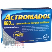 ACTROMADOL 660 MG COMPRIMIDOS DE LIBERACIÓN MODIFICADA 8 comprimidos
