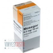 MOSEGOR 0,5 mg/10 ml SOLUCION ORAL, 1 frasco de 200 ml