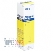 ALGESAL 10 MG/G + 100 MG/G ESPUMA CUTANEA, 1 envase a presión de 100 g