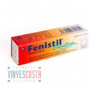 FENISTIL 1 MG/ML EMULSIÓN CUTÁNEA  , 1 frasco de 8 ml