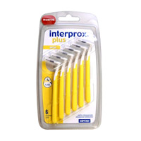 CEPILLO ESPACIO INTERPROXIMAL - INTERPROX PLUS (MINI 6 U)
