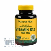 Nature’s Plus Vitamina B-12 1000mcg 90 tabletas.