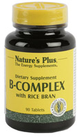 B-COMPLEX 90 CMP. NATURE'S PLUS