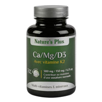 Ca/Mg/D3+K2 30 CMP. NATURE’S PLUS