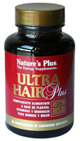 ULTRA HAIR PLUS CON MSM 60 CMP. NATURE'S PLUS