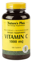 VITAMINA C 1000mg 180 CMP. NATURE'S PLUS