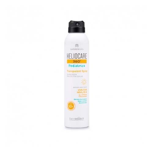 Heliocare 360º SPF 50+ Pediatrics spray protector solar transparente (200 ml)