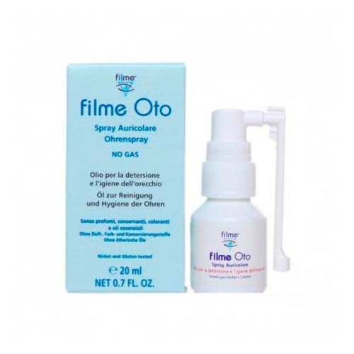 Filme oto spray auricular para detersion (1 spray 20 ml)