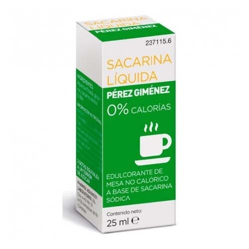 Sacarina Liquida Perez Gimenez (25 Ml)