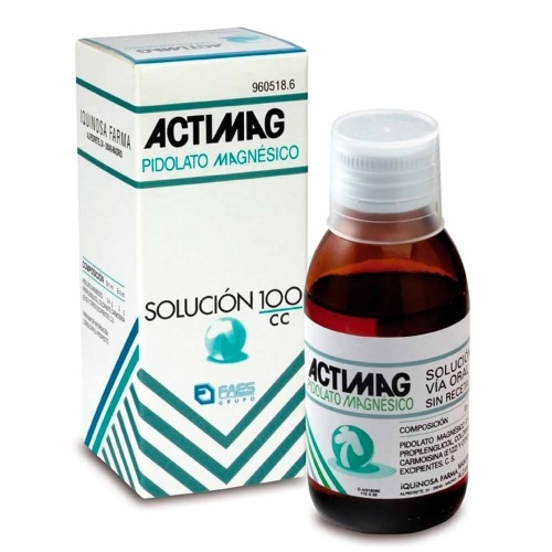 ACTIMAG SOLUCION , 1 frasco de 100 ml