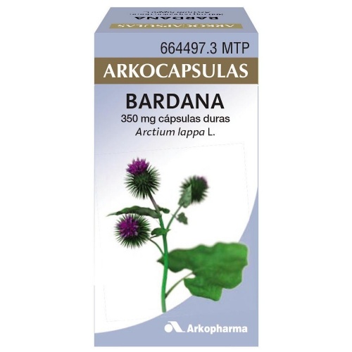 BARDANA ARKOPHARMA cápsulas duras , 48 cápsulas