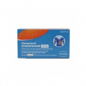 OMEPRAZOL STADAPHARM 20 MG CAPSULAS DURAS GASTRORRESISTENTES   14 cápsulas (Blister PVC/PVDC/AL)