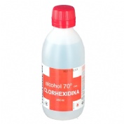 MENALCOL REFORZADO 70º SOLUCIÓN CUTÁNEA, 1 frasco transparente de polietileno de 250 ml