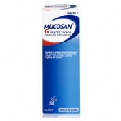 MUCOSAN 6 mg/ ml JARABE , 1 frasco de 250 ml