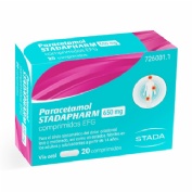 PARACETAMOL STADAPHARM 650 MG COMPRIMIDOS EFG 20 comprimidos